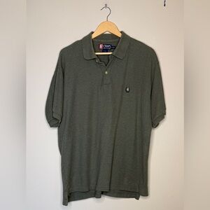 Ralph Lauren Chaps Men's Olive Polo Shirt XL